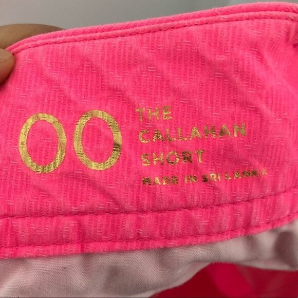 LILLY Pulitzer  Havana Pink Callahan Shorts Size 00 - Picture 6 of 9